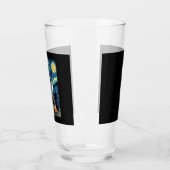 Verre Cute Boston Terrier Dog Halloween Jack O Lantern P (Gauche)