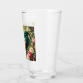 Verre Cute coq rustique/vintage (Gauche)