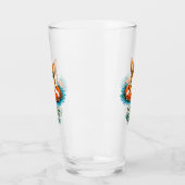 Verre Cute Corgi "Vacation Mode" Summer Design (Gauche)