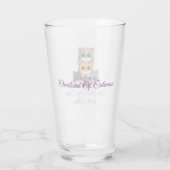 Verre Cute des chats (Dos)