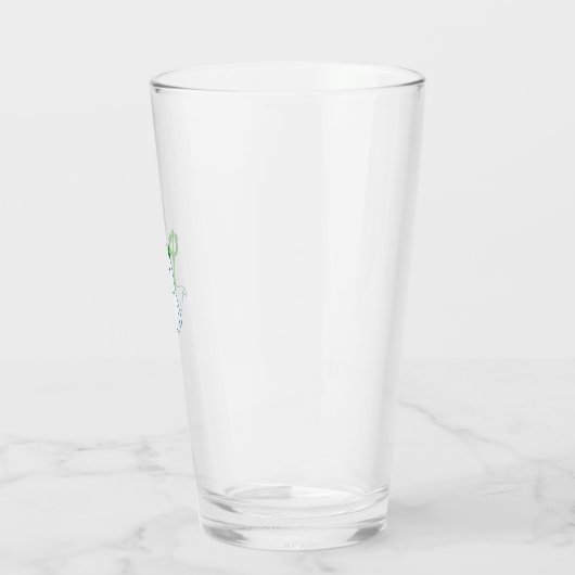 Verre Cute Devil Ghost with Green Trident (Gauche)