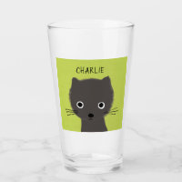 Cute Grey Kitty Chat Personnalisé | Kitten gris