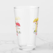 Verre Cute kawaii champignon champignon toadstool (Droite)