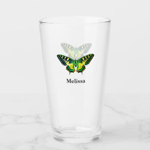 Verre Cute Modern Photography Butterfly Ajouter un nom