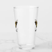 Verre Cute Modern Photography Butterfly Ajouter un nom (Gauche)