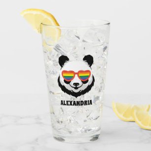 Verre Cute Ours Panda Arc en ciel LGBTQ