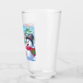 Verre Cute Père Noël et Snowman (Gauche)