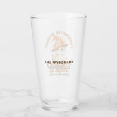 Verre Cute personnalisée Moderne Halloween Kitty Chat Lo (Dos)