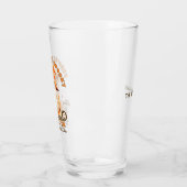 Verre Cute personnalisée Moderne Halloween Kitty Chat Lo (Gauche)