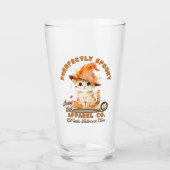 Verre Cute personnalisée Moderne Halloween Kitty Chat Lo (Devant)