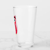 Verre Cute Pink Owl (Gauche)