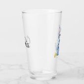 Verre Cute watercolor cat (chaton) design (Droite)