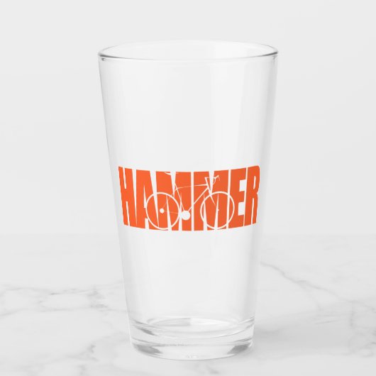 Verre Cyclisme marteau (Devant)