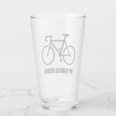 Verre Cyclisme, mon appareil mobile (Dos)