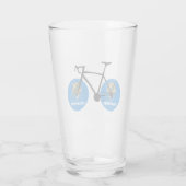 Verre Cyclisme sous le drapeau de l'Oklahoma (Dos)