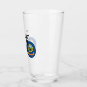 Verre Cyclisme sur le drapeau de l'Idaho (Gauche)