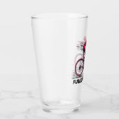 Verre Cycliste alimenté par pizza (Droite)