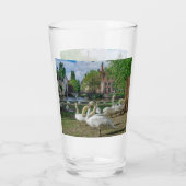 Verre Cygnes blancs à Bruges (Dos)