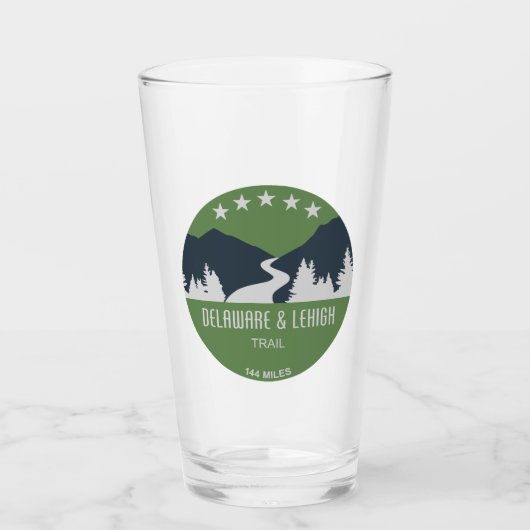 Verre D&L Trail Pennsylvanie (Devant)