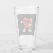 Verre Dabbing Coeur drôle Cadeaux Valentines Jour (Dos)