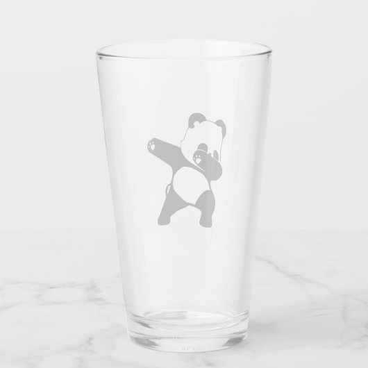 Verre Dabbing Panda (Dos)