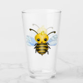 Verre d'abeille mignonne Queen (Devant)