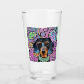 VERRE DACHSHUND (Devant)