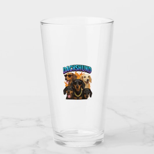 Verre Dachshund (Devant)