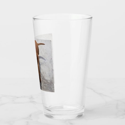 Verre dachshund plein (Gauche)