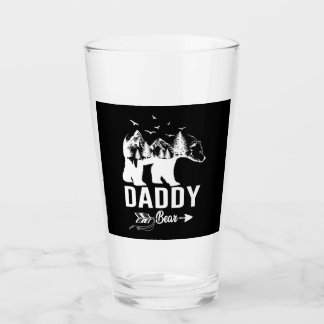 Verre Daddy Bear Fête des pères Drôle Cool Camping