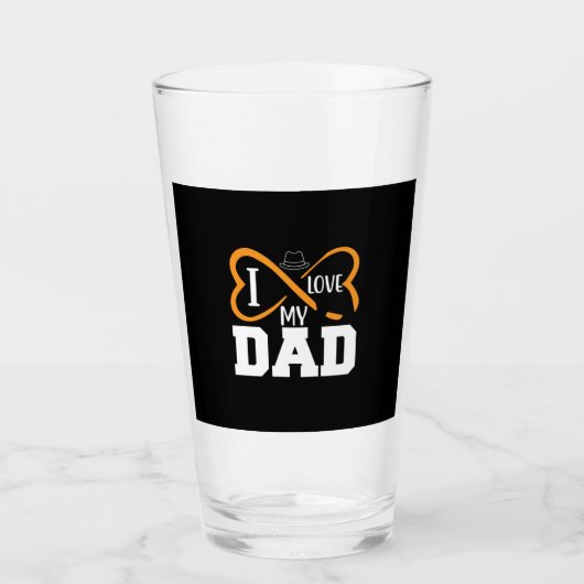 Verre Daddy Don J'Aime Mon Papa (Devant)