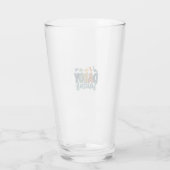 Verre Daddy Saurus Papa Dinosaure Mignon Conception de V (Dos)