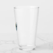 Verre Daddy Saurus Papa Dinosaure Mignon Conception de V (Gauche)
