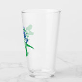 Verre Daddy Saurus T-Rex Silhouette (Gauche)