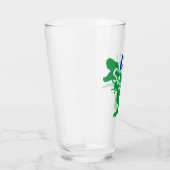 Verre Daddy Saurus T-Rex Silhouette (Droite)