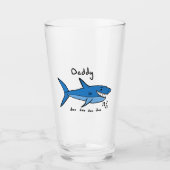 Verre Daddy Shark (Devant)