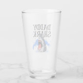 Verre Daddy Shark - Grand Blanc (Dos)