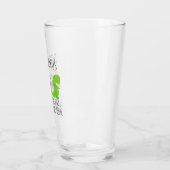 Verre Daddysaurus à rampe personnalisée (Gauche)