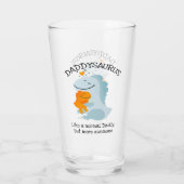 Verre Daddysaurus Comme Un Papa Normal, Mais Plus Étonna (Dos)