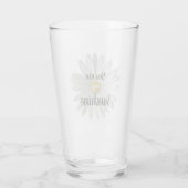 Verre Daisy avec devis (Dos)
