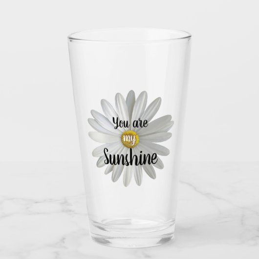 Verre Daisy avec devis (Devant)