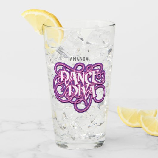 Verre Dance Diva (Devant glace)