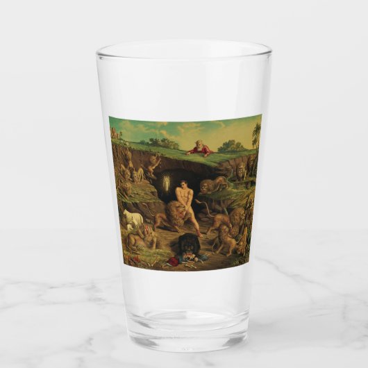 Verre Daniel dans la fosse aux lions (Devant)