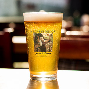 Verre Dans Loving Memory   5 Photo Collage  