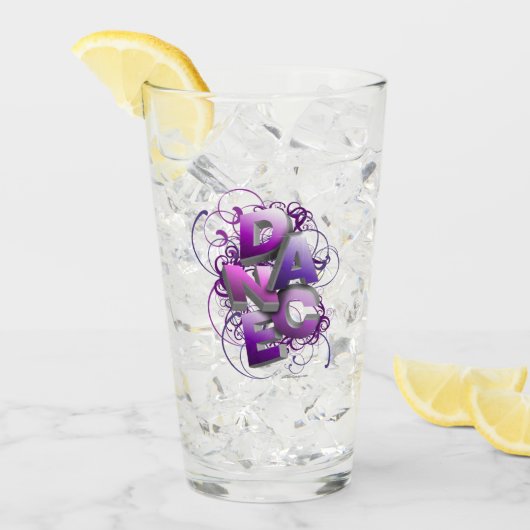 Verre Danse 3D (Devant glace)