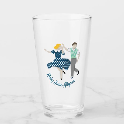 Verre Danse à voile (Devant)