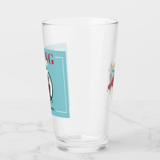 Verre Danse à voile (Gauche)