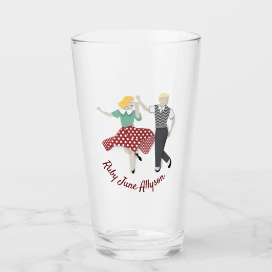 Verre Danse à voile (Devant)