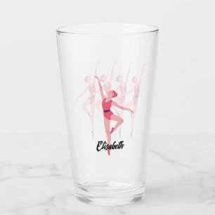 Verre Danse ballerine personnalisation