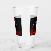 Verre danse de voiture violette (Gauche)